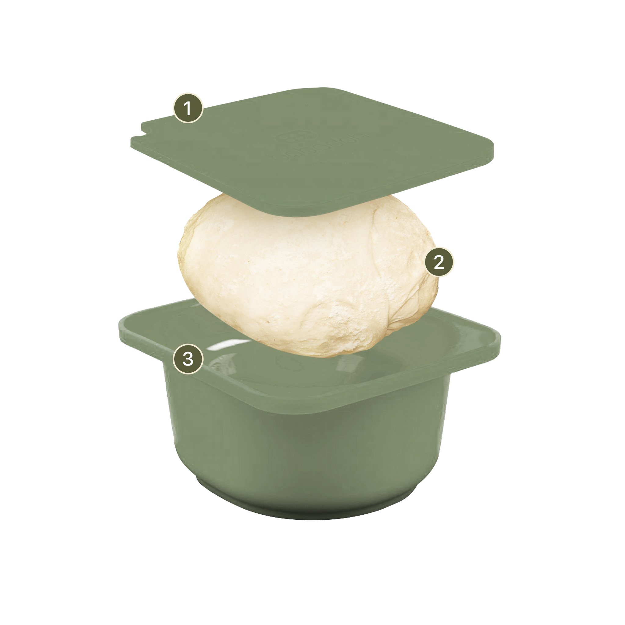 Babdoh Dough Container