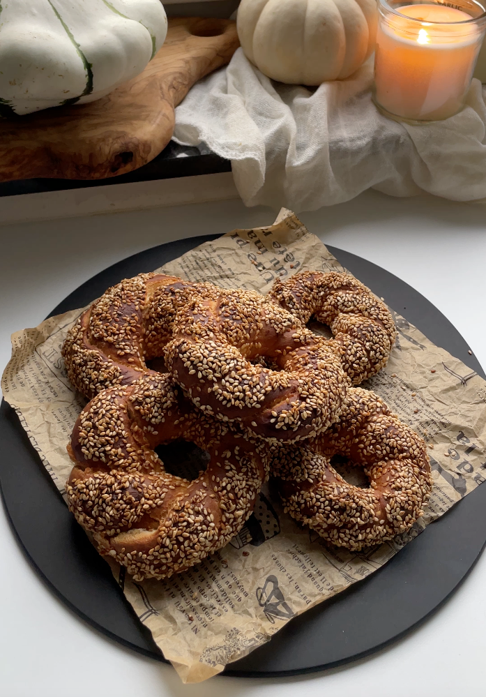 Simit Mathana Recipes | Turkish Simit | Babadoh