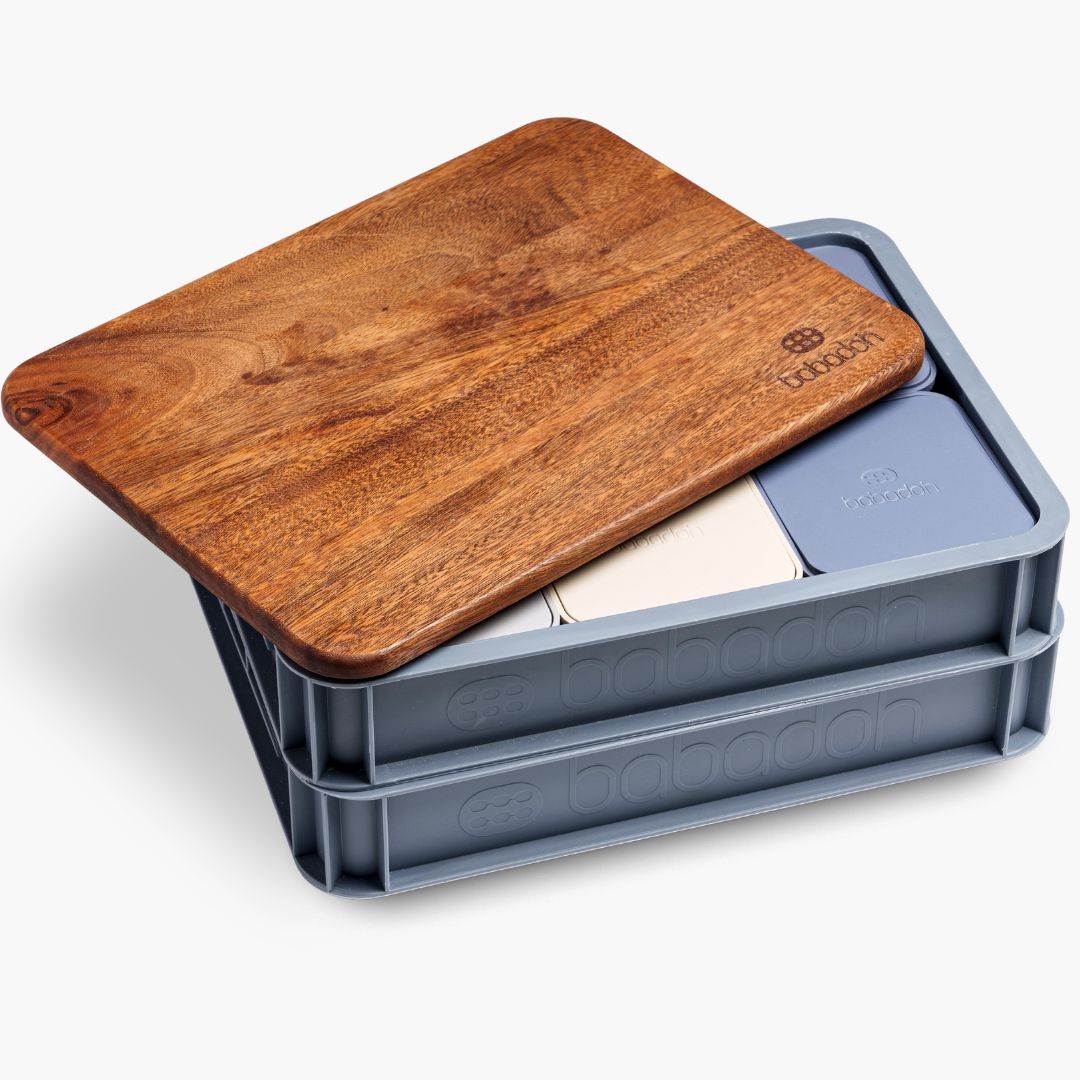 Everything you need for a perfect pizza prep station